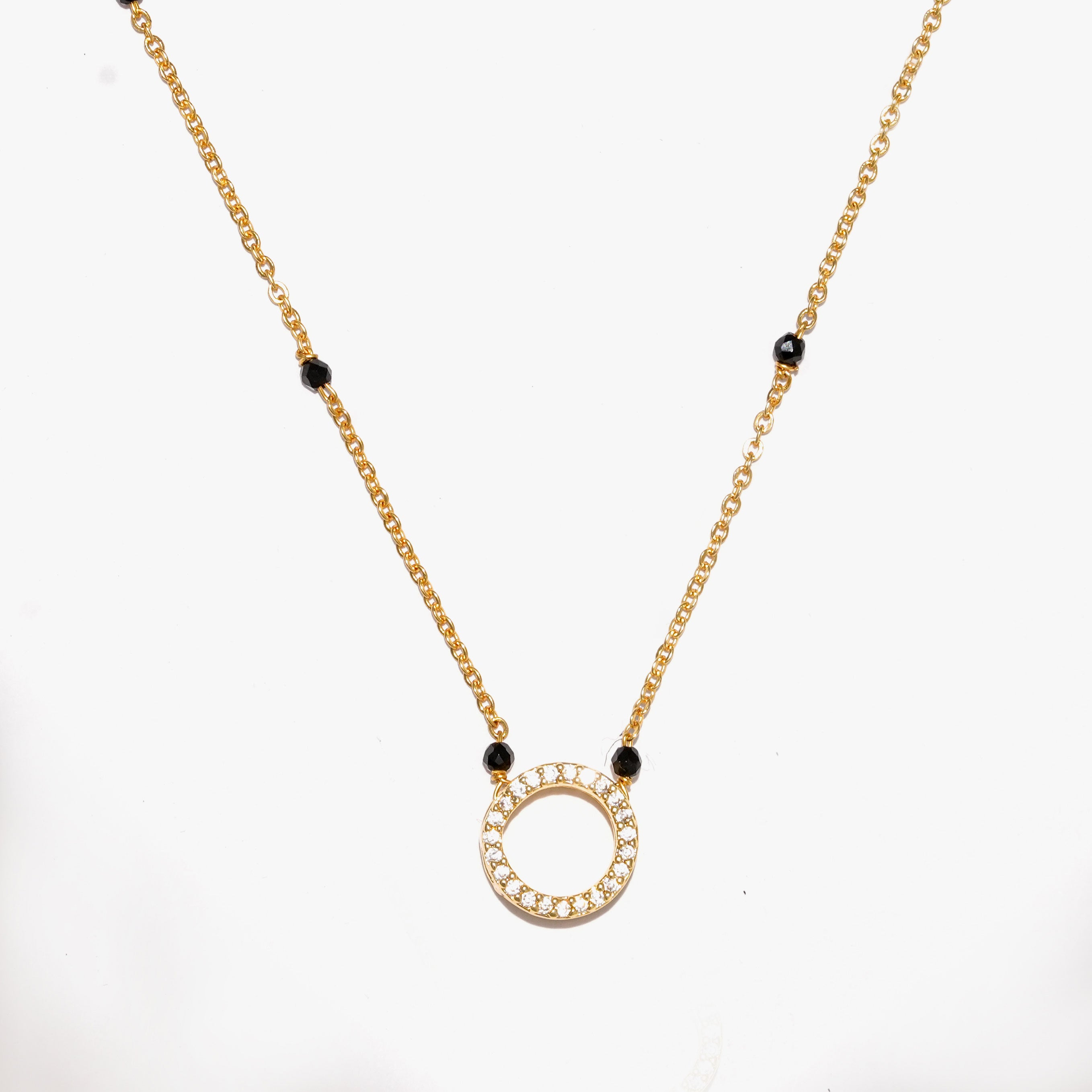 Elegant Circle Type Diamond Mangalsutra Necklace – Traditional & Stylish Jewellery for Women