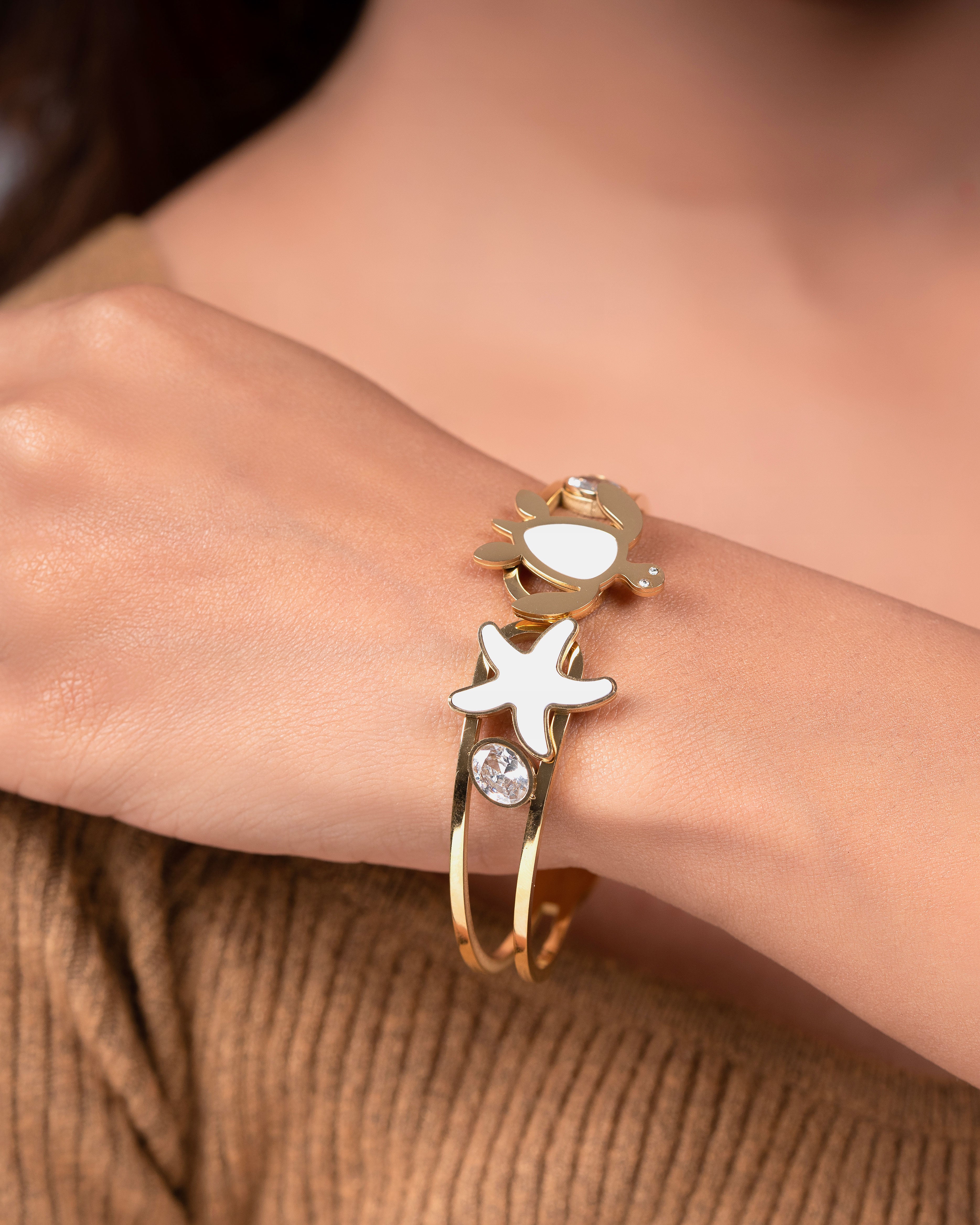 Stylish Star Turtle Bracelet – Trendy Jewelry for Women & Girls