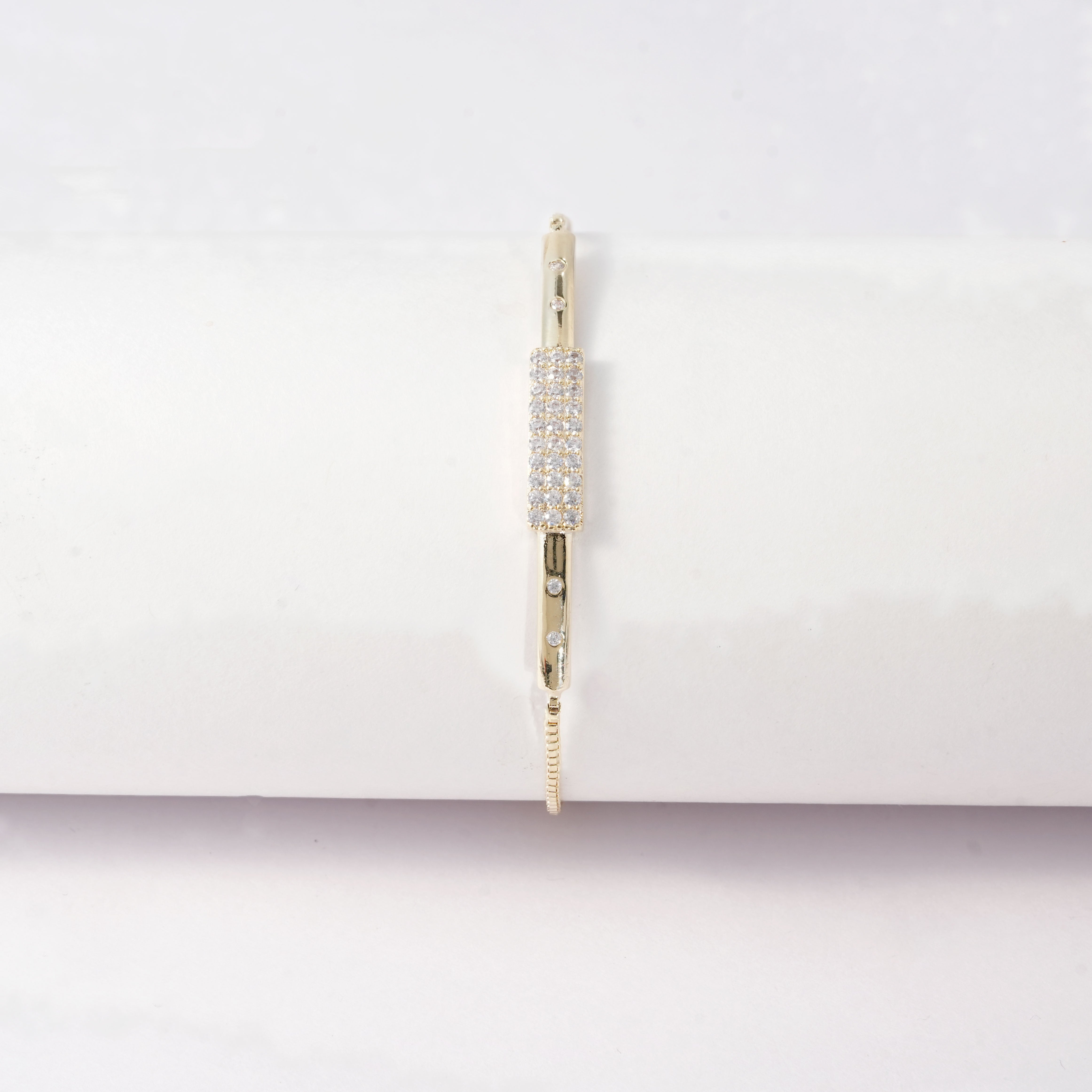 Stylish Rectangle Bracelet – Trendy Jewellery for Women & Girls