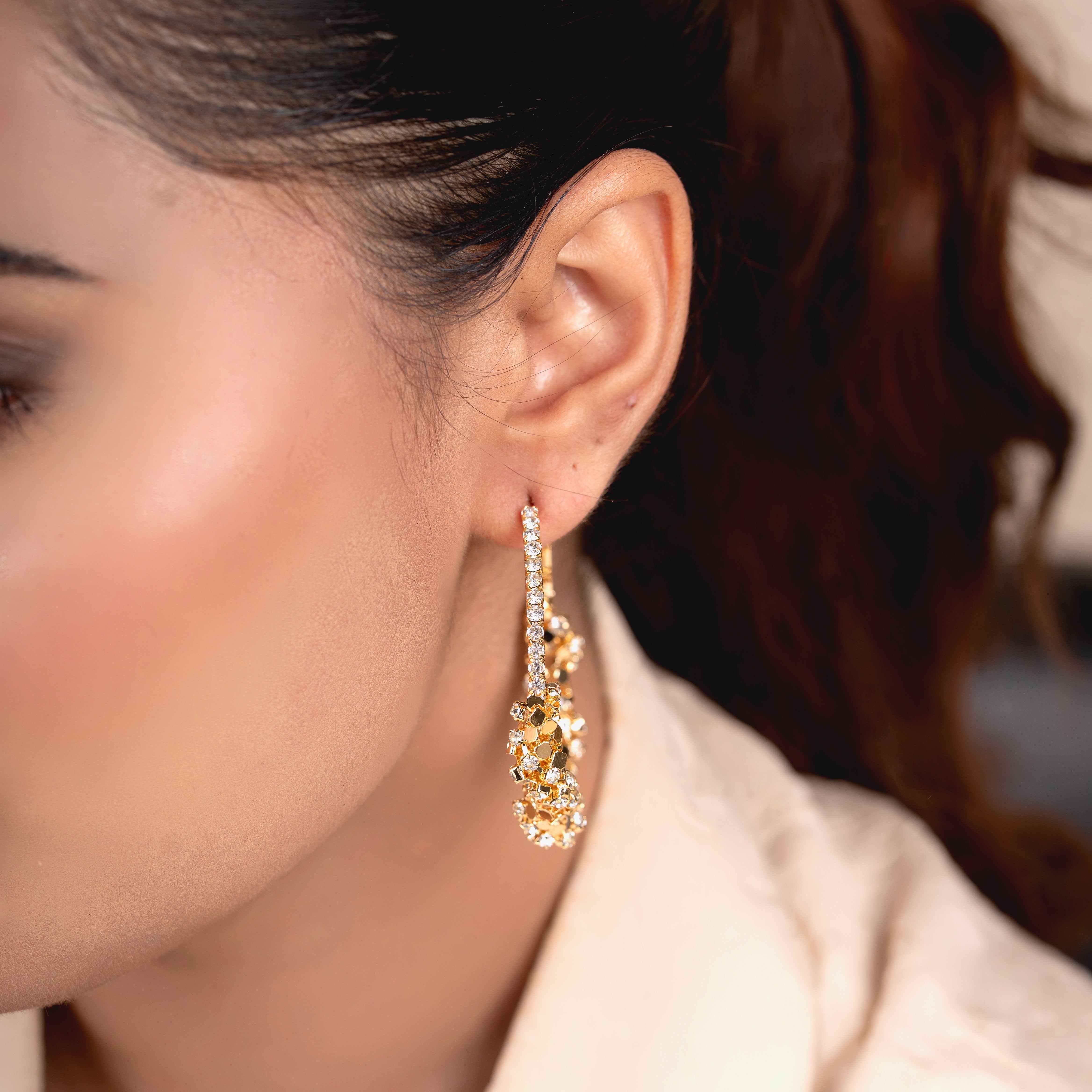 Elegant Dimond Earrings – Fashion Statement Jewellery for Women