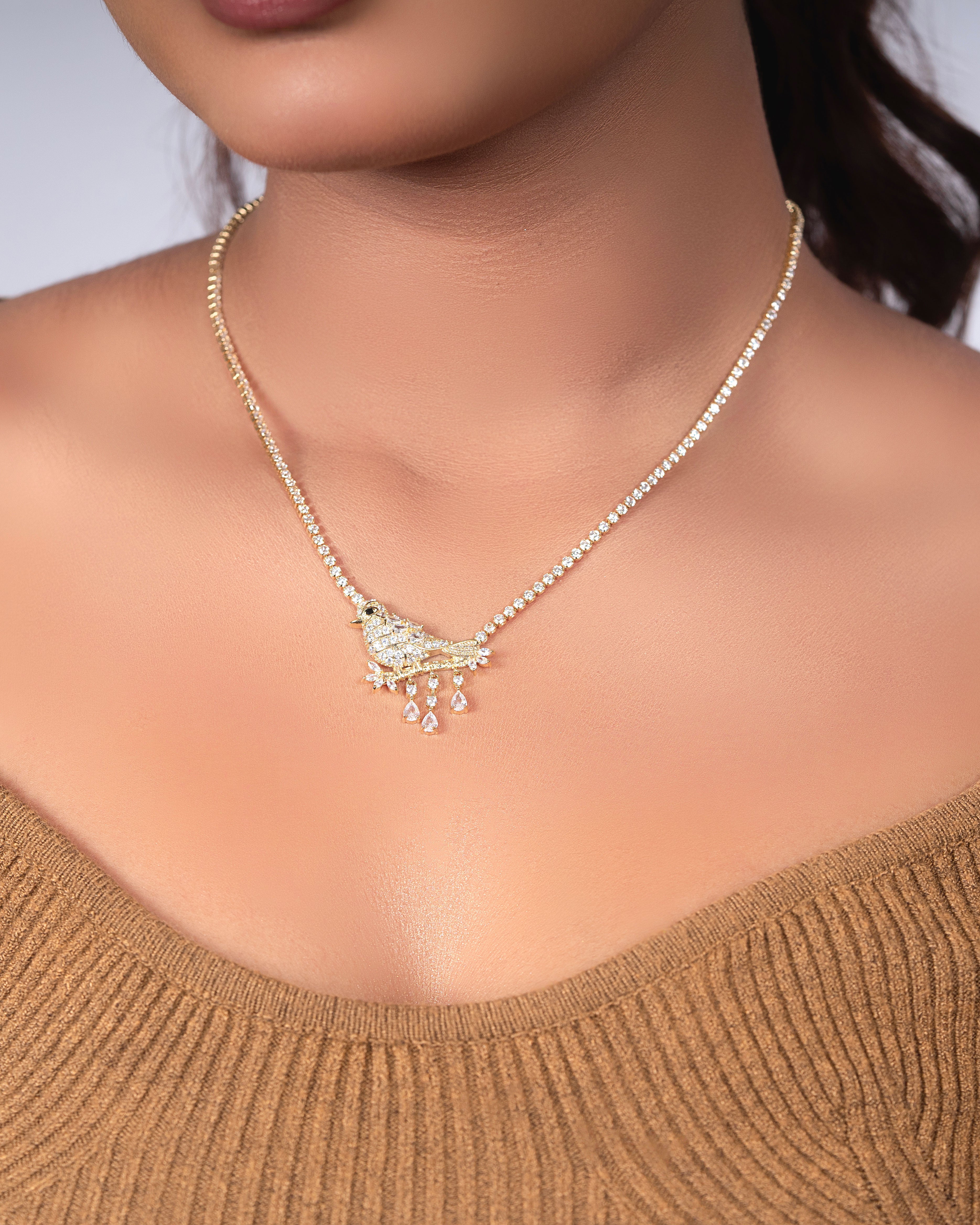 Diverse & Stylish Parrot Necklace for Women & Girls