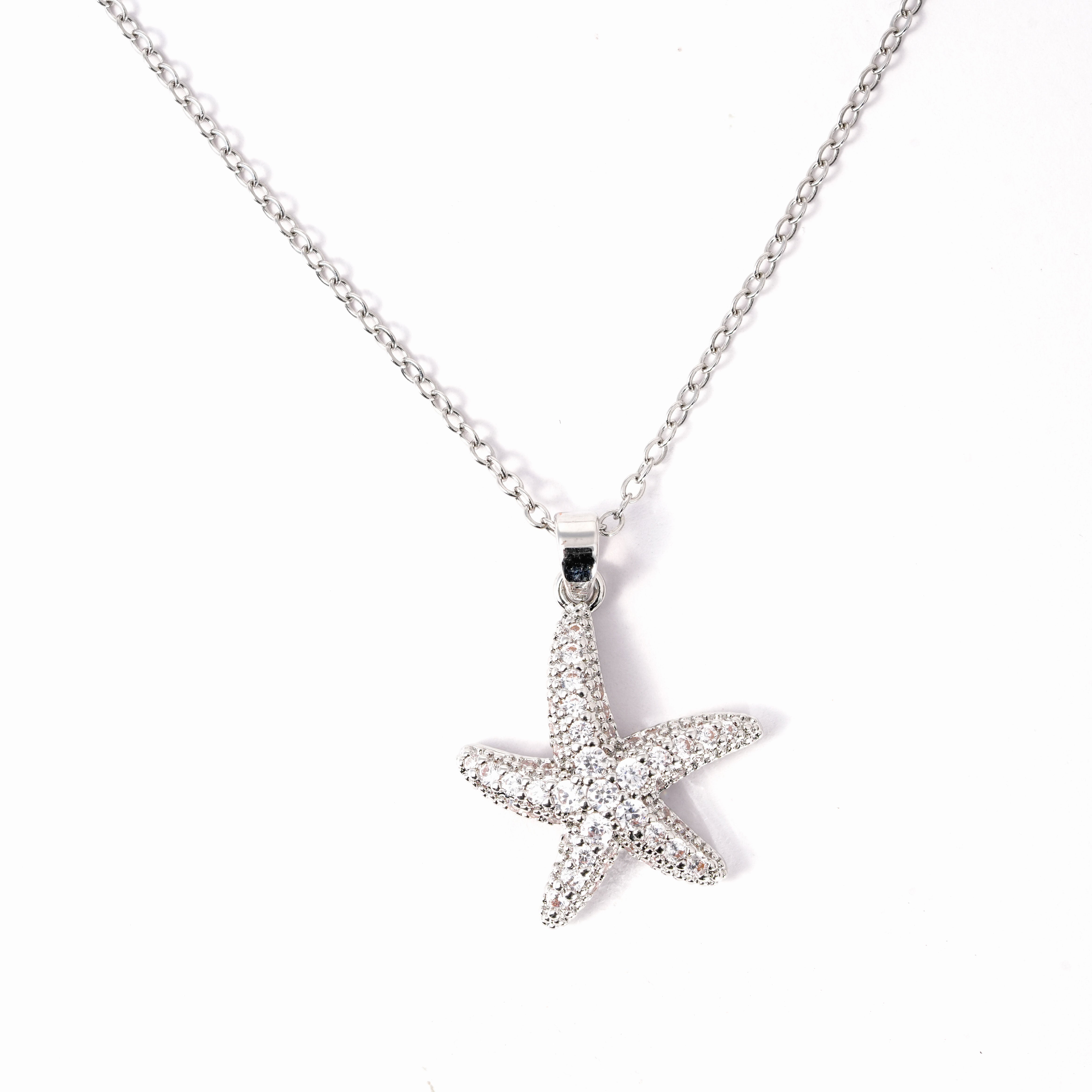 Fashion Starfish Chain and Ears Set