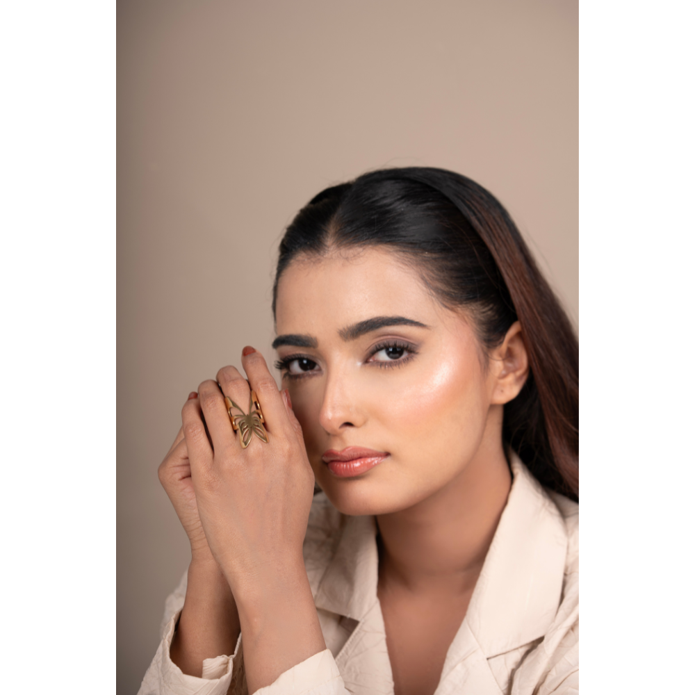 Elegant Butterfly Ring – Stylish Jewellery for Women & Girls