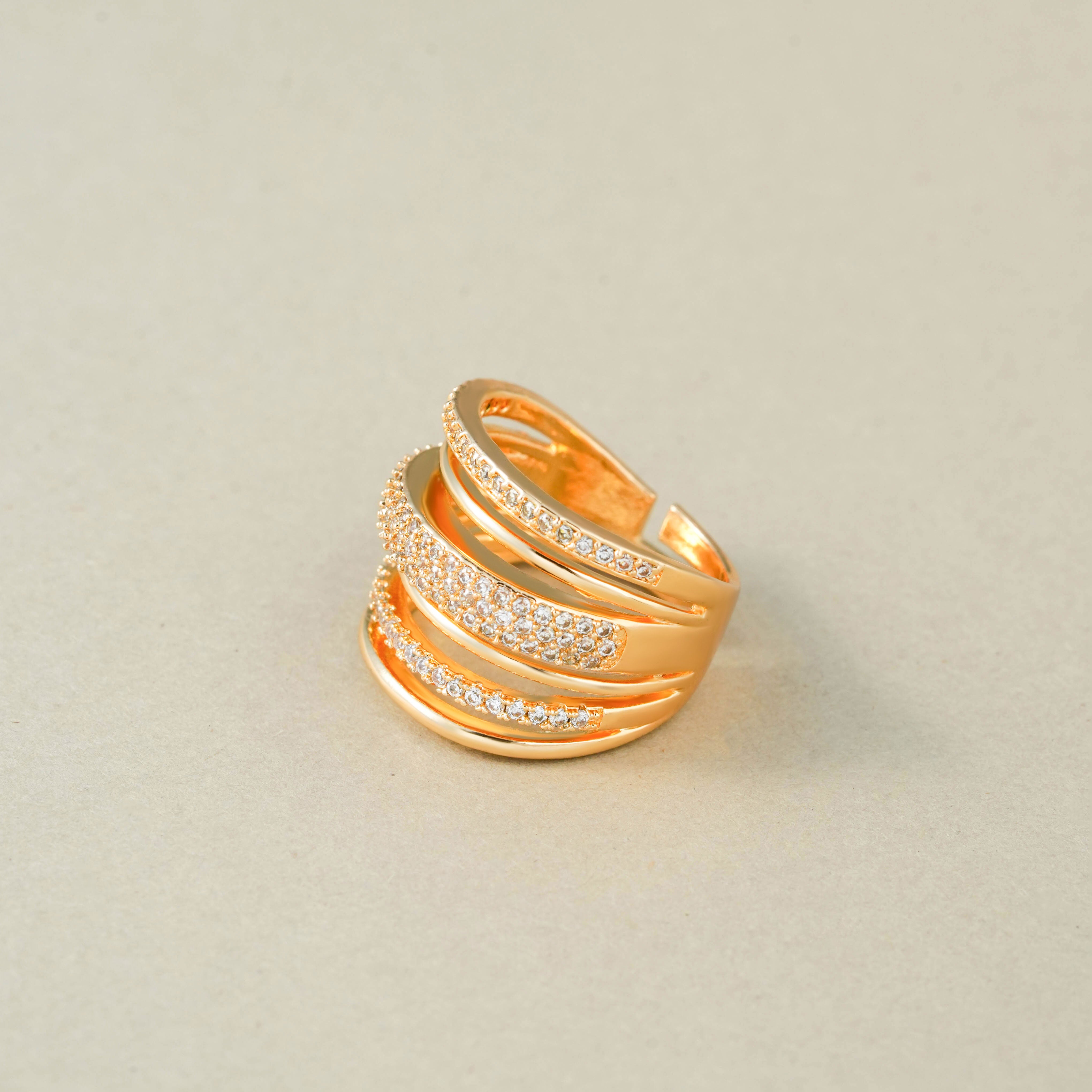 Elegant Multiring – Stylish Jewellery for Women & Girls