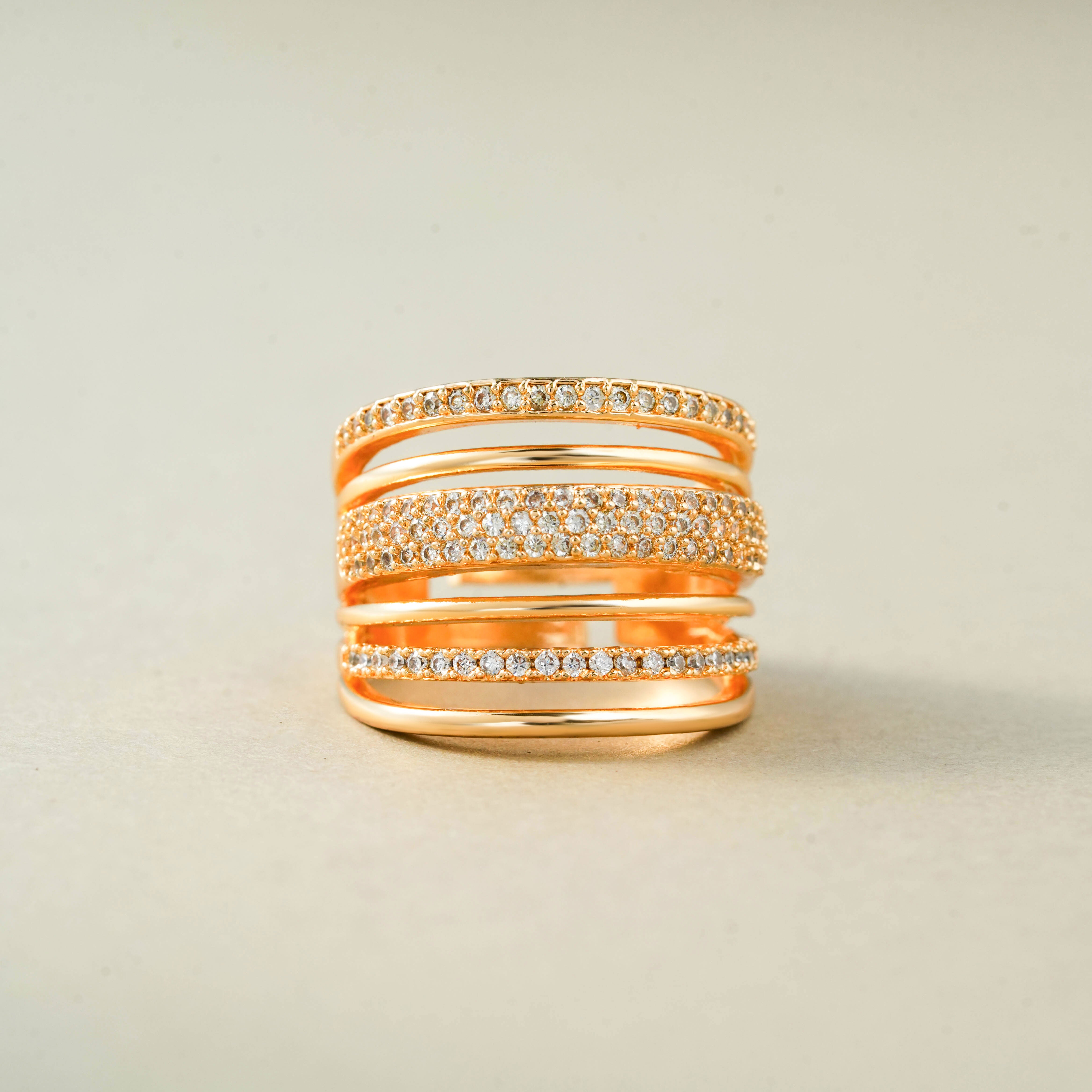 Elegant Multiring – Stylish Jewellery for Women & Girls