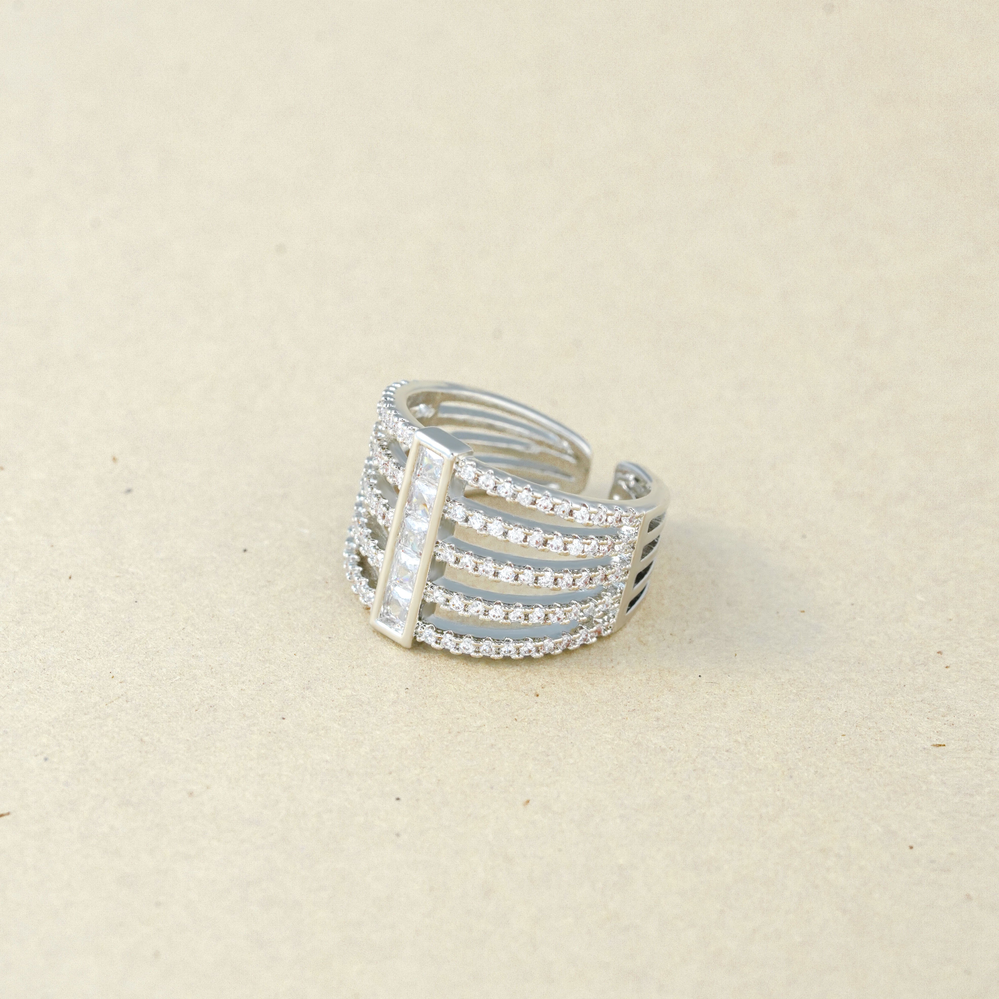 Elegant Connecter Ring – Stylish Jewellery for Women & Girls