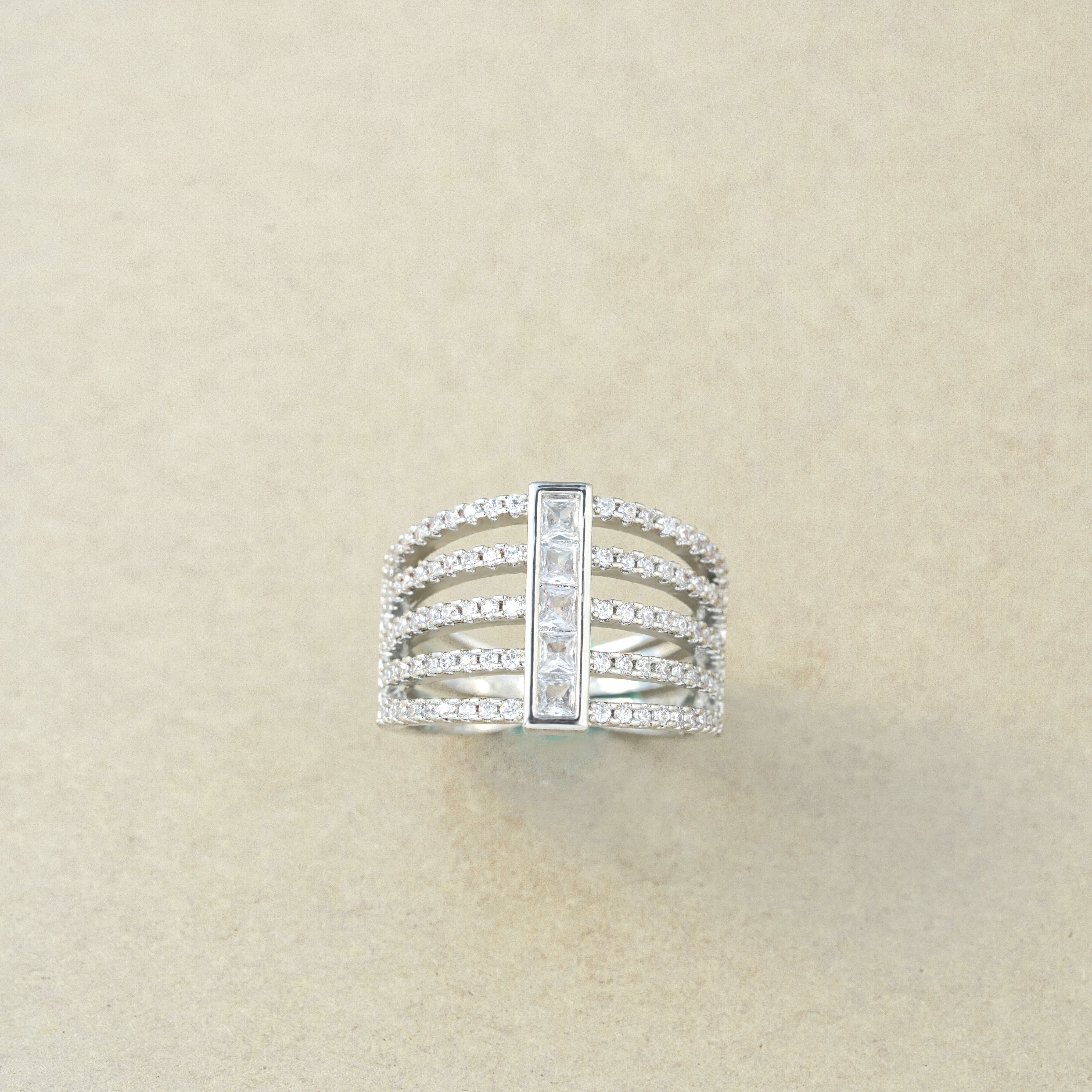 Elegant Connecter Ring – Stylish Jewellery for Women & Girls