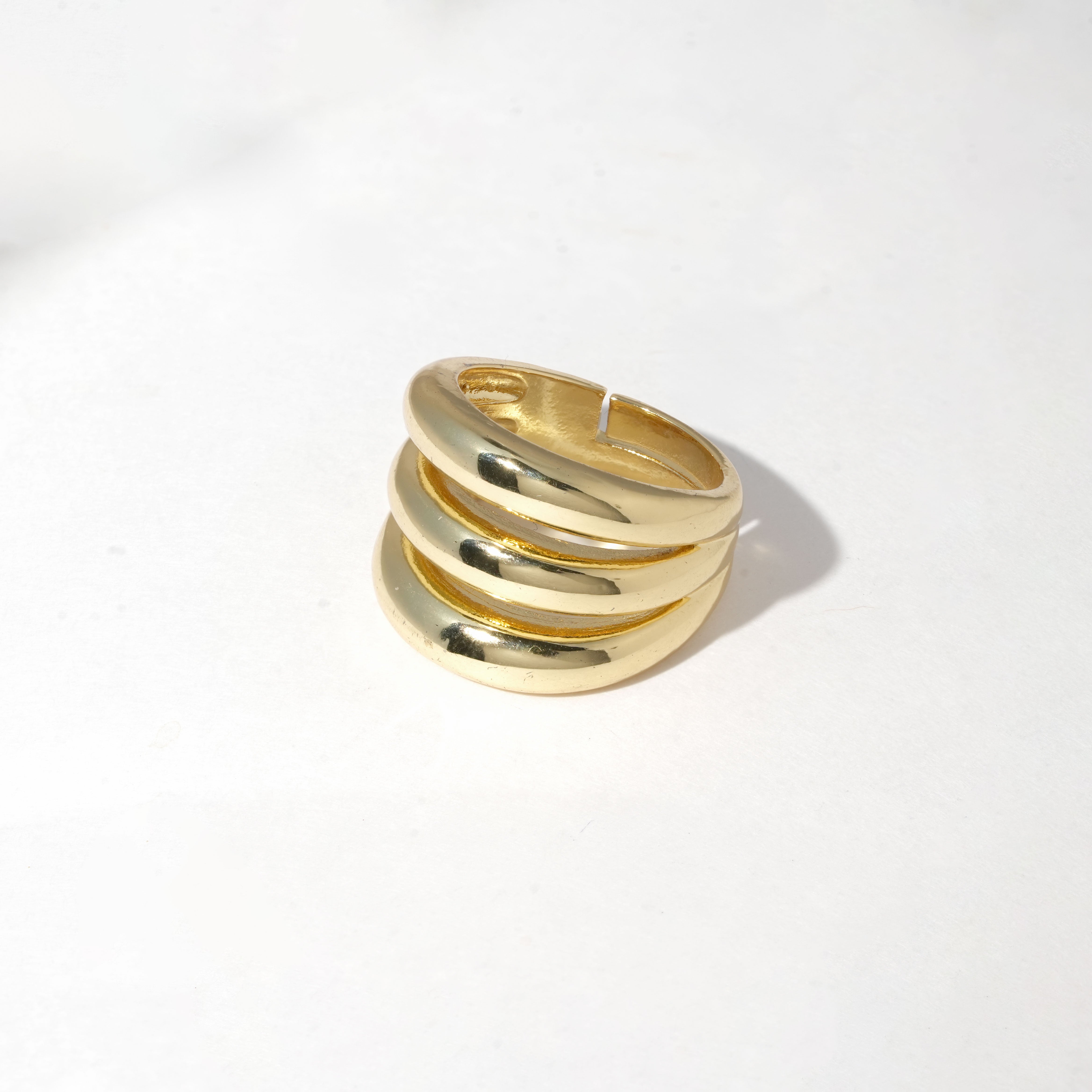 Elegant 3 liner Ring – Stylish Jewellery for Women & Girls