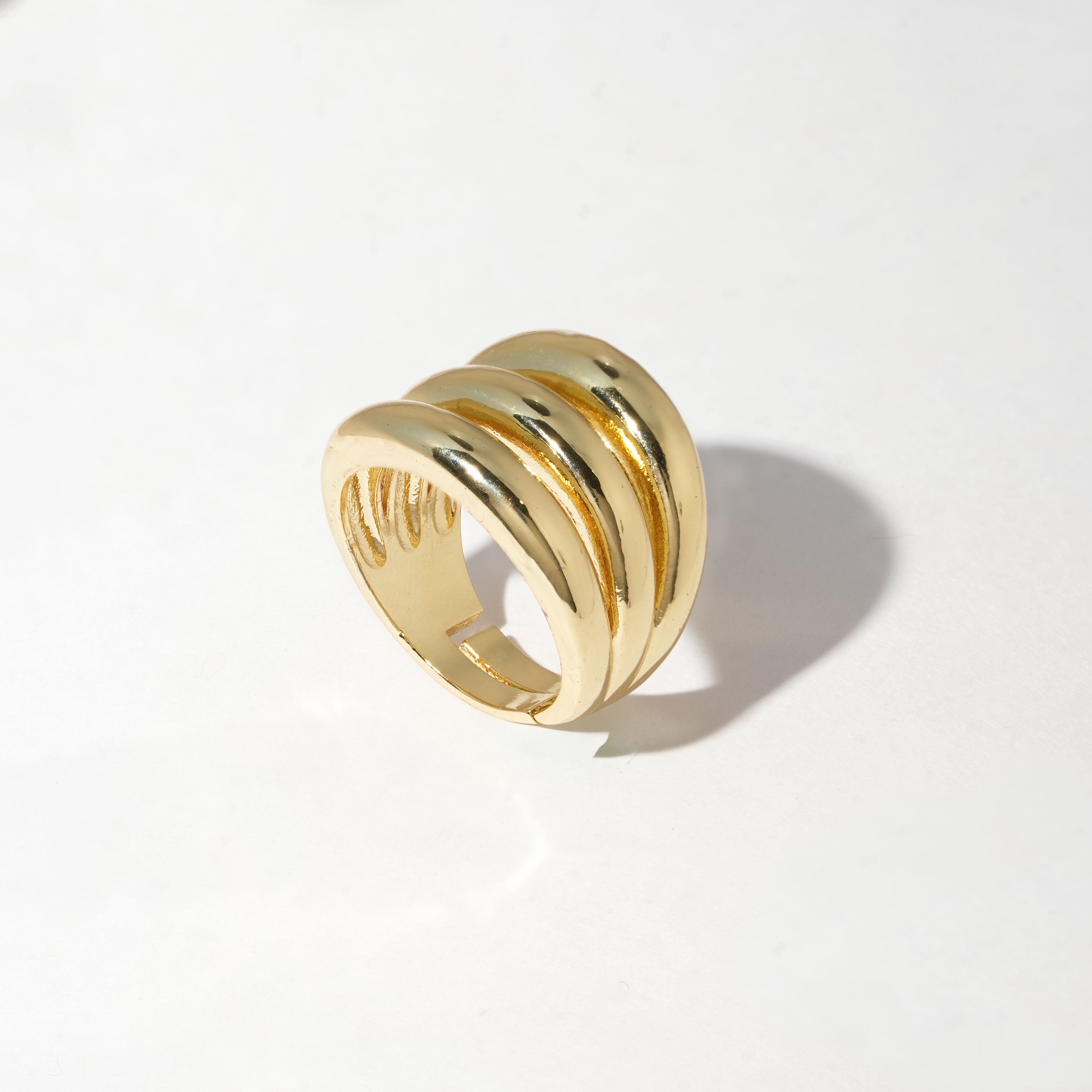 Elegant 3 liner Ring – Stylish Jewellery for Women & Girls