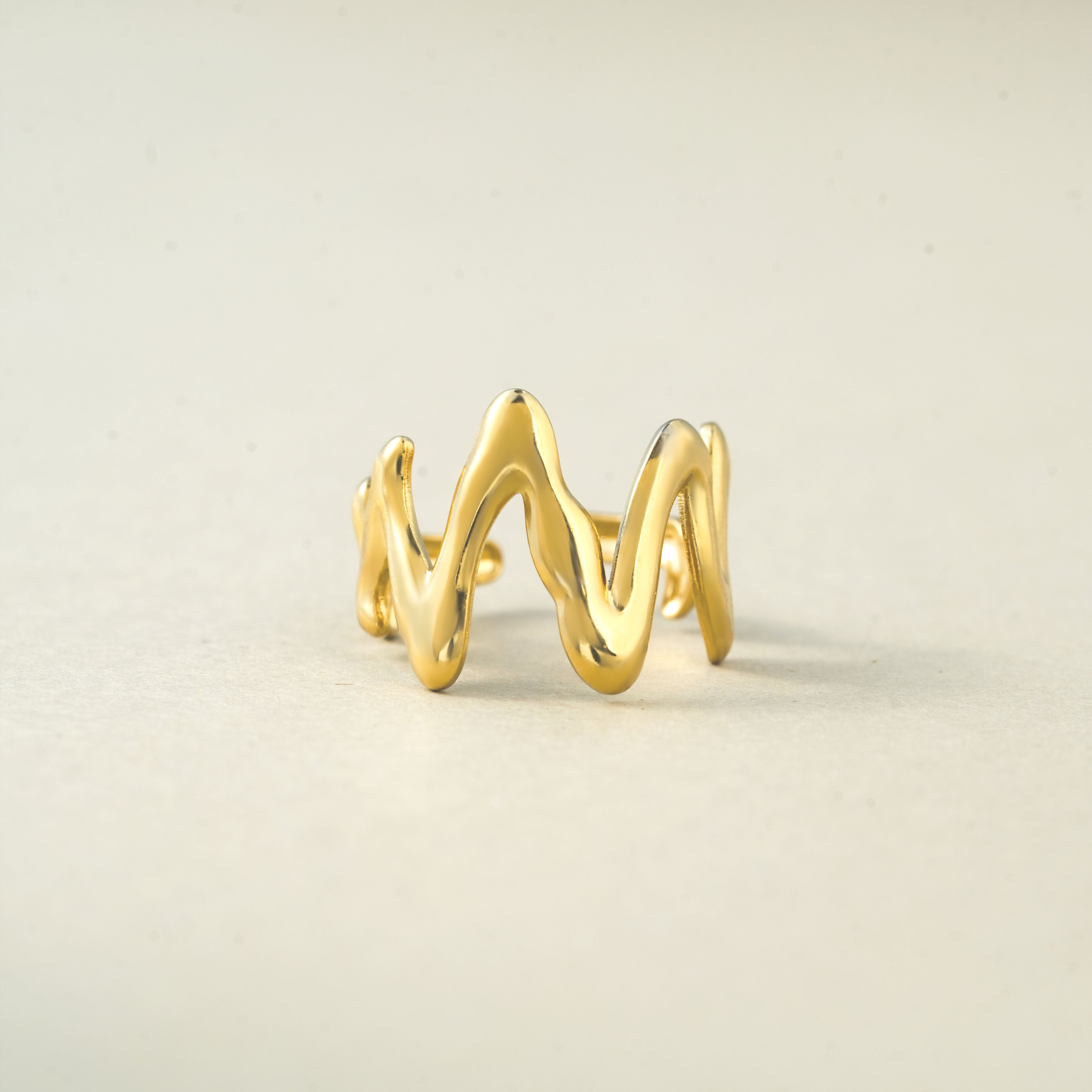 Elegant Zig Zag Ring – Stylish Jewellery for Women & Girls
