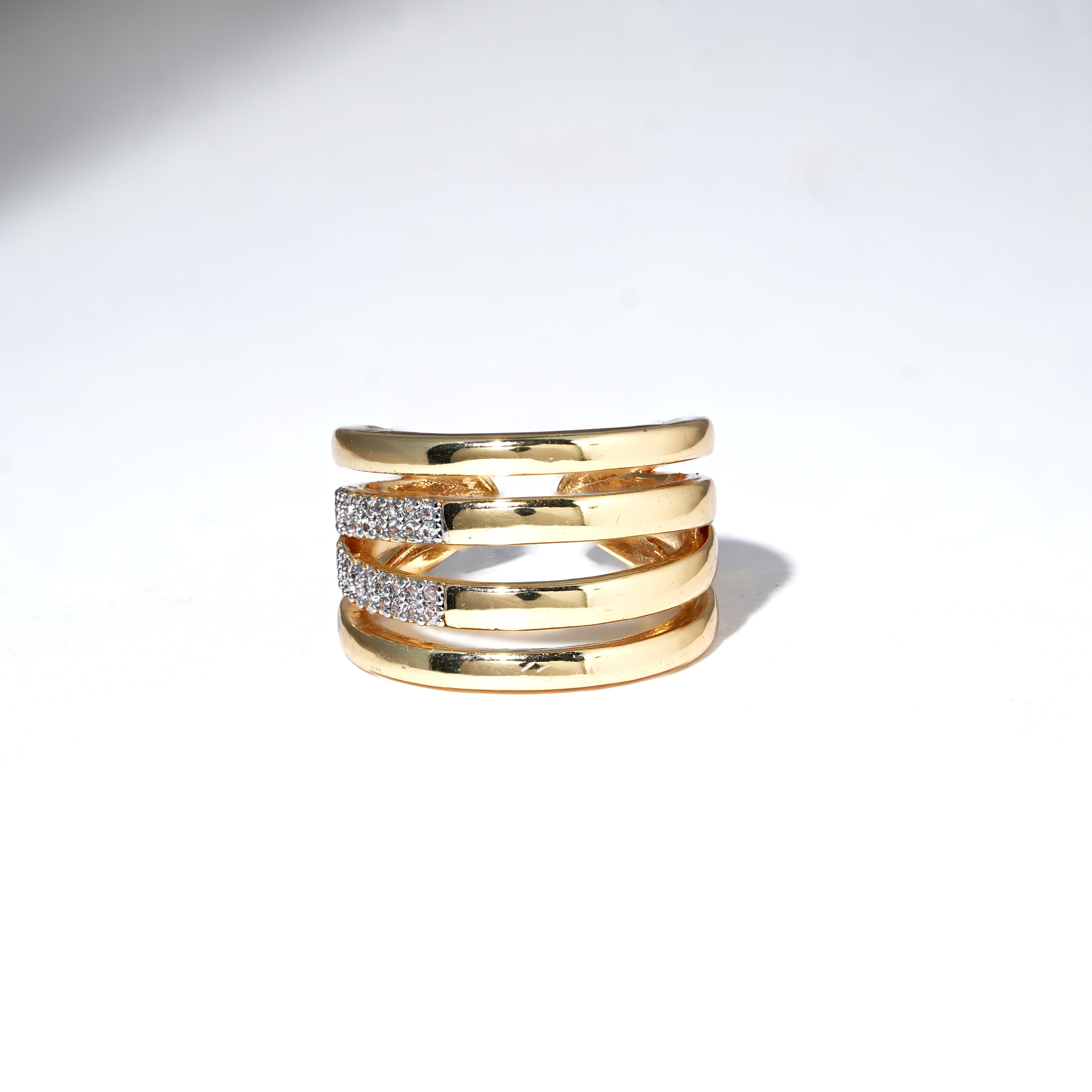Elegant Multiline Ring – Stylish Jewellery for Women & Girls