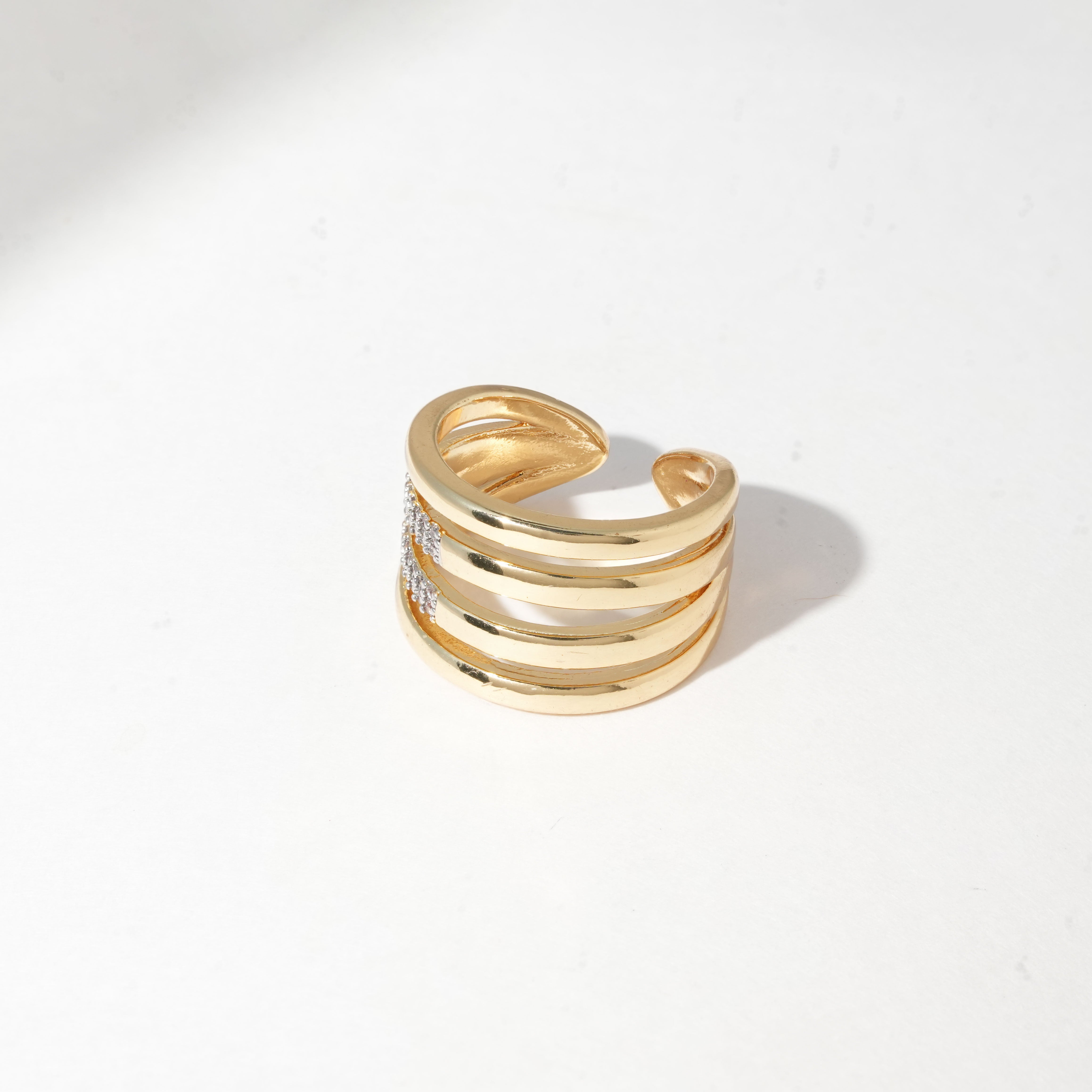 Elegant Multiline Ring – Stylish Jewellery for Women & Girls