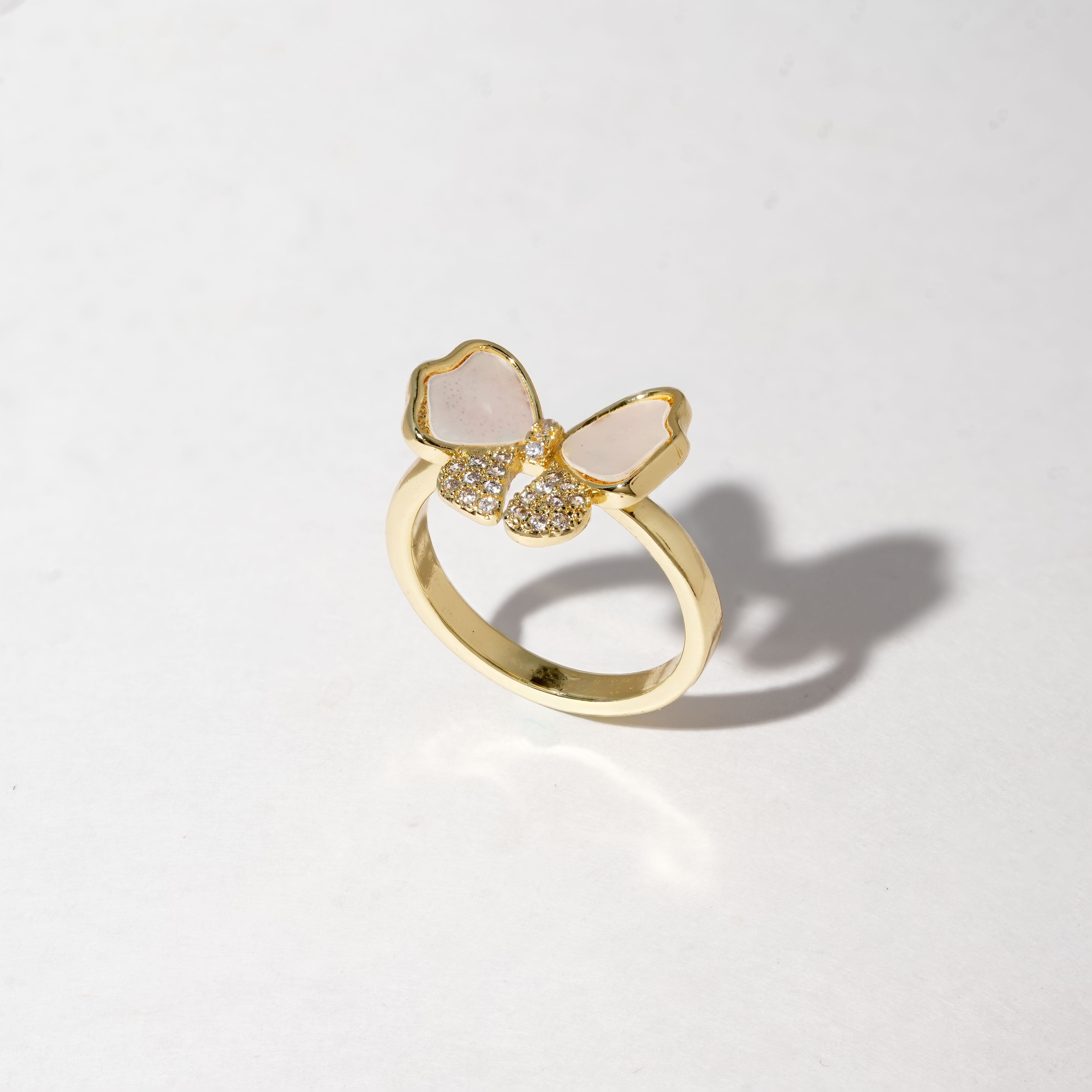 Elegant Tie Shape Ring – Stylish Jewelry for Women & Girls  -Size Adjustable