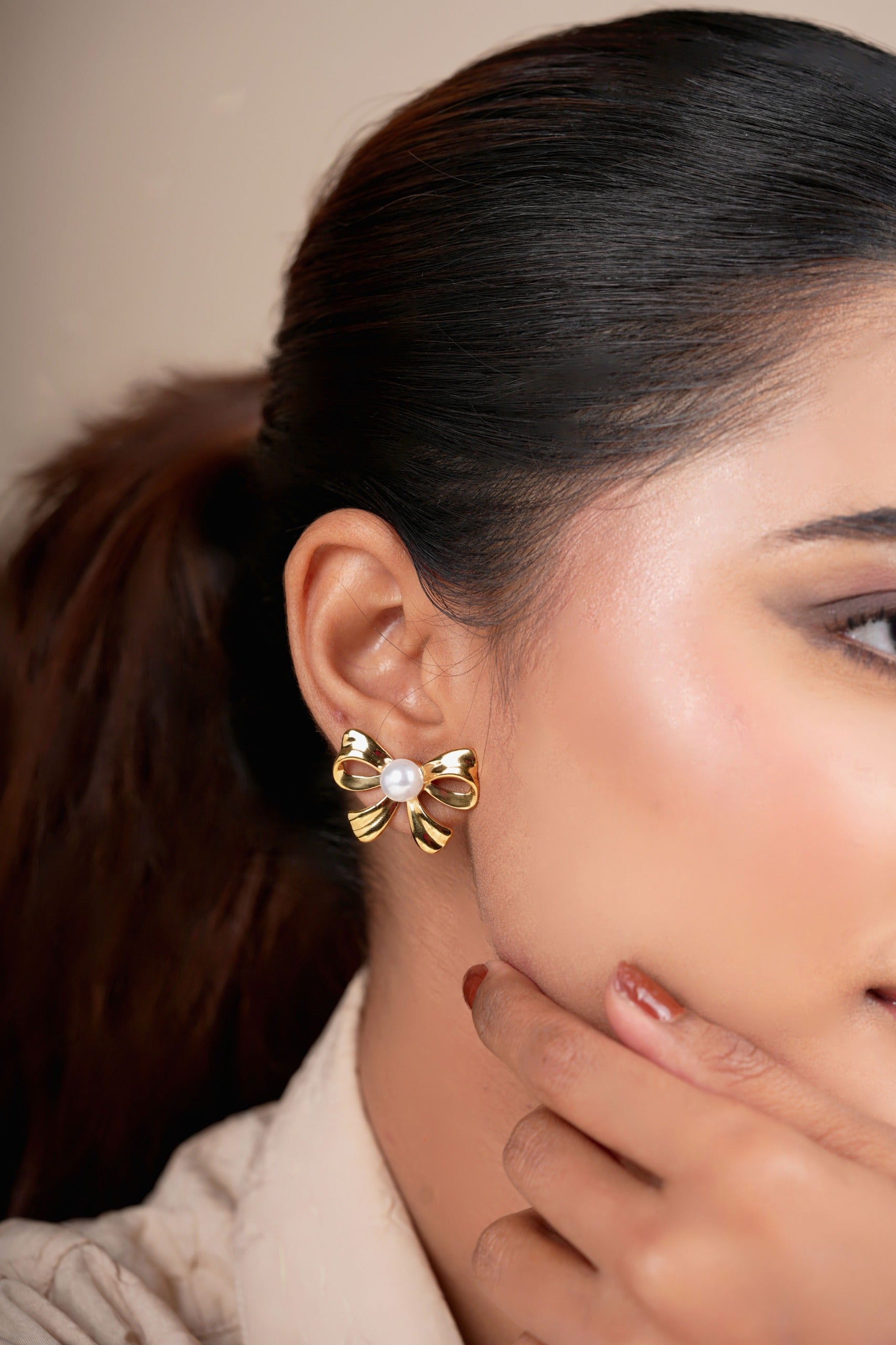 Elegant Tie Earrings – Fashion Statement Jewellery for Women
