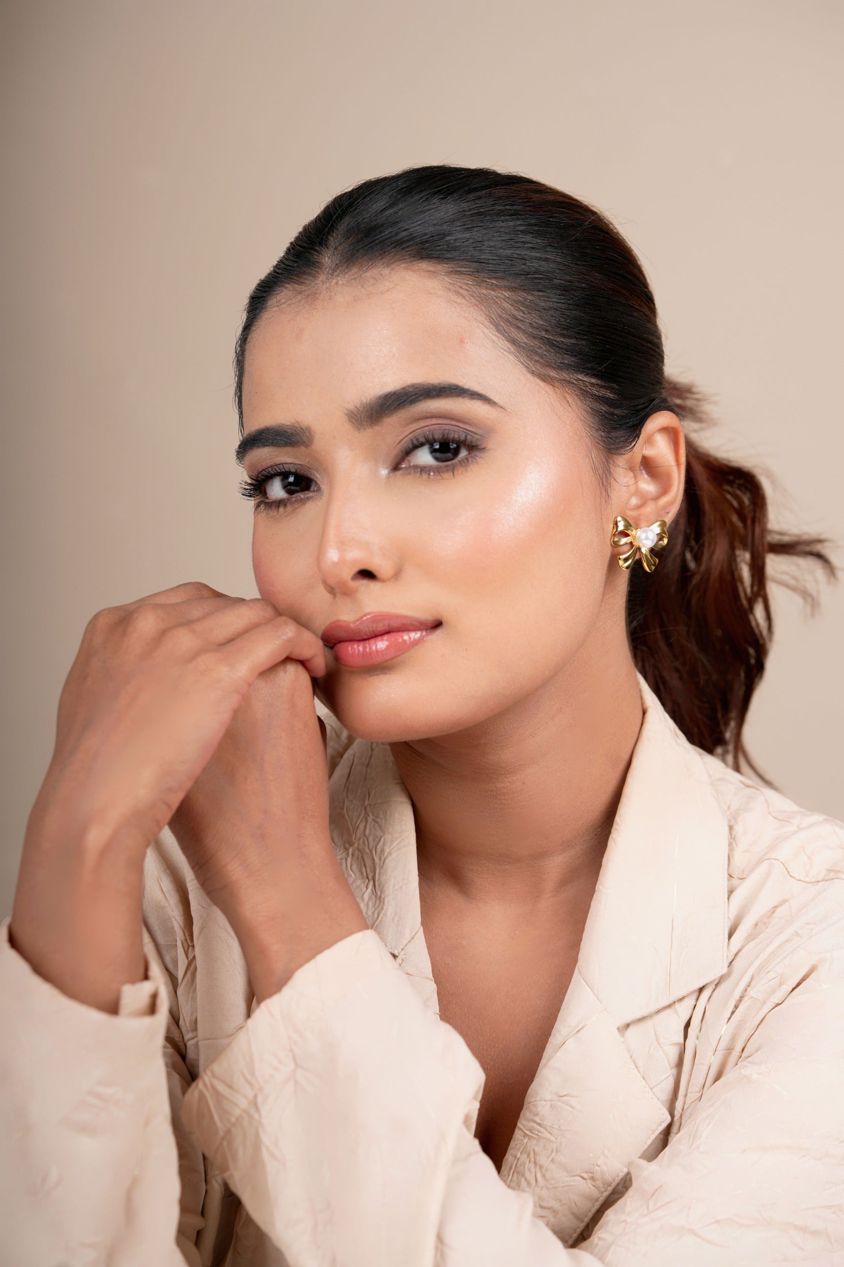 Elegant Tie Earrings – Fashion Statement Jewellery for Women